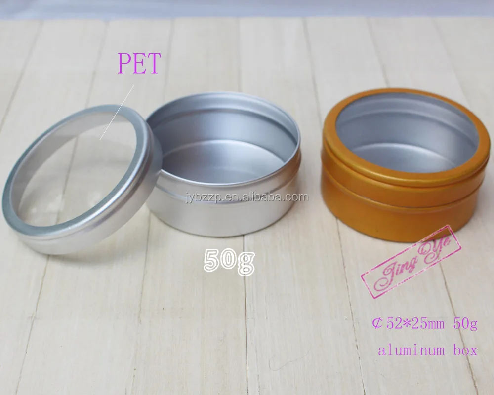 clear top tins wholesale