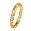 51199 Xuping 18k gold jewelry fashion women bangles and bracelets gold plated bangles