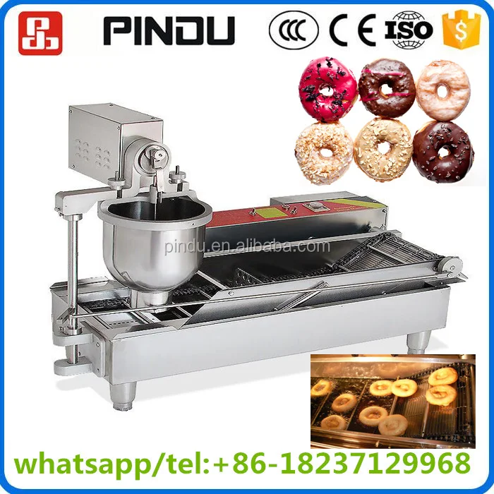 Automatic Industrial Dunkin' Donut Machine/doughnut Fryer/krispy Kreme