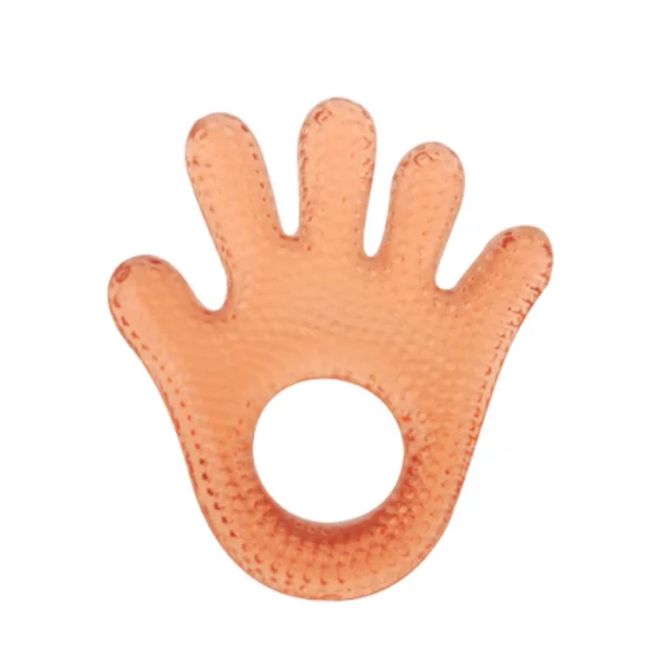 Fresh Baby Loved Soft Funny Rattle Silicone Baby Finger Teether For