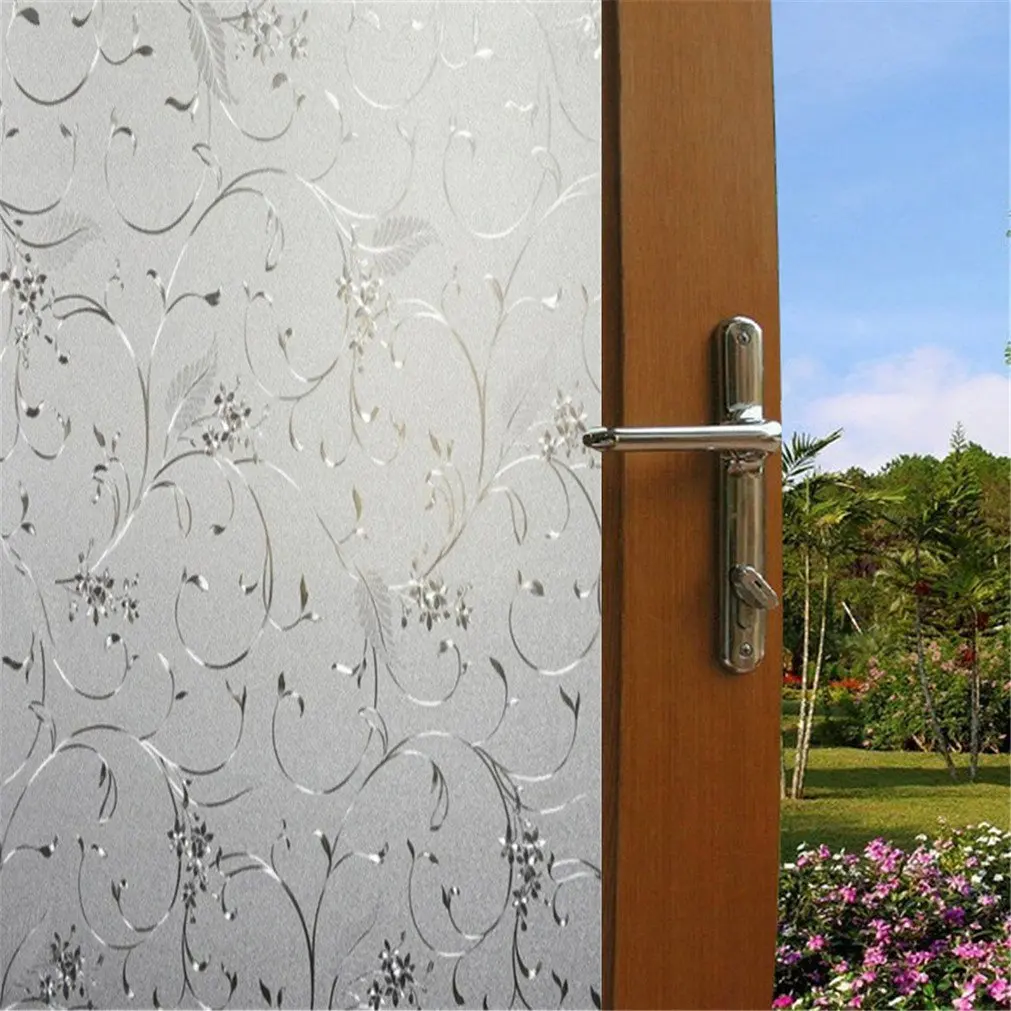 Reflective Window Film Mirror One Way Daytime Privacy Anti UV Static Cling Window Film Removable Decorative Screen Stickers Black /& Silver 6 Mil 23.6 Inch x 6.5 Feet