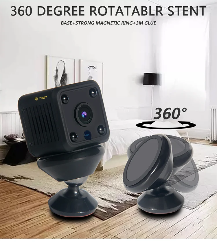 Smart Home NIght Vision Mini Camera Wireless Security Hidden Spy Camera