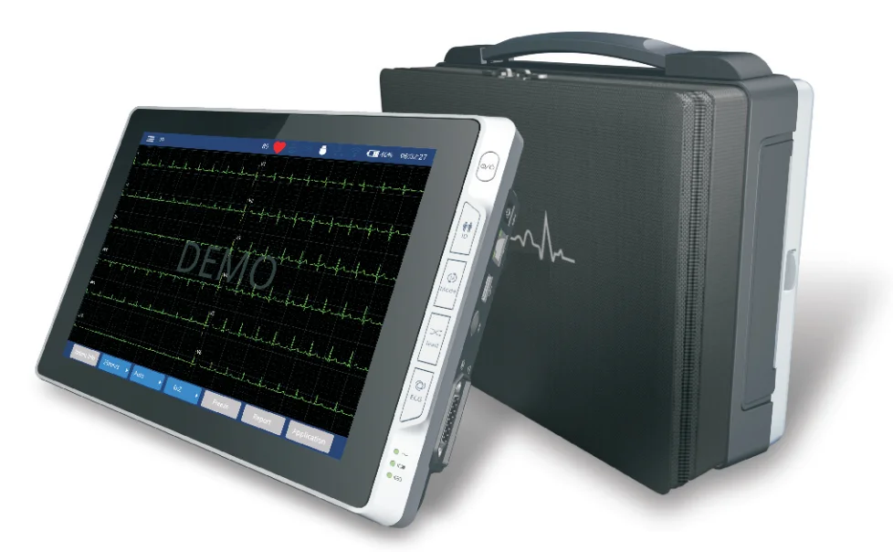 Pad ecg machine home ecg machine portable ecg machine