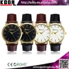 2016 New Design Leather Strap Cheap Wholesale Geneva Watches