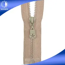 #5 plastic zipper