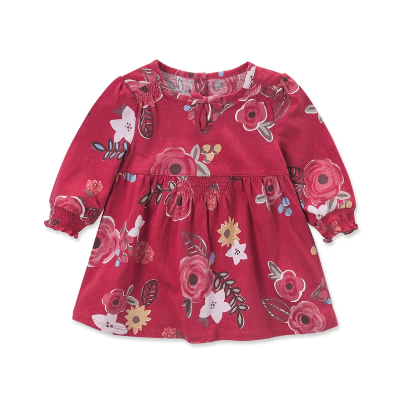 Db3675 Dave Bella Autumn Baby S Red Flower Dress Infant Db3675 Dave Bella Autumn Baby S Red Flower Dress Infant Printed Kid Princess Dresses For Kids Fancy Costumes
