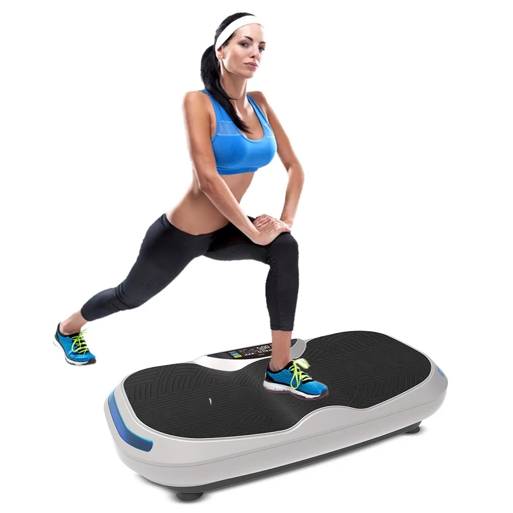 Crazy Fit Vibration Fitness Machine Anti Slip Vibrating Platform Exercise And Workout Trainer