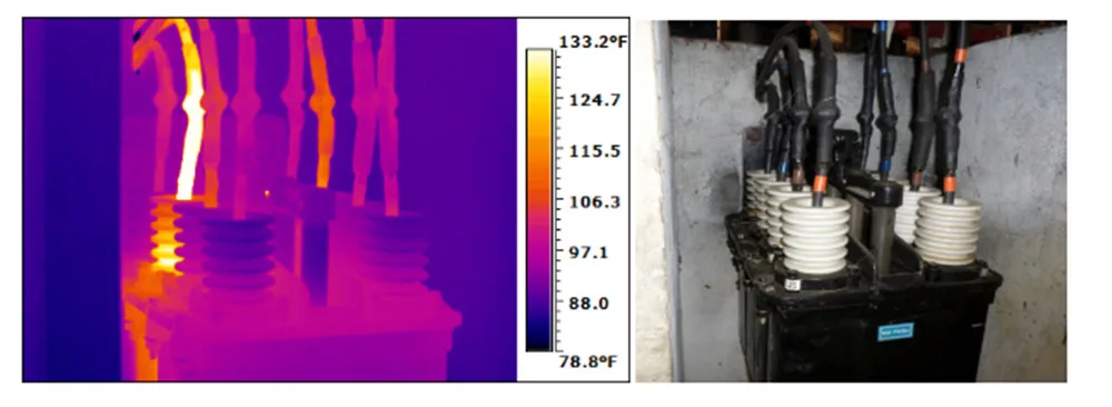 Handheld Thermal imaging camera 384x288 IR pixels from China