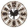 Rural Rustic Wooden Shabby Chic Retro Kitchen Antique Wall Clock
