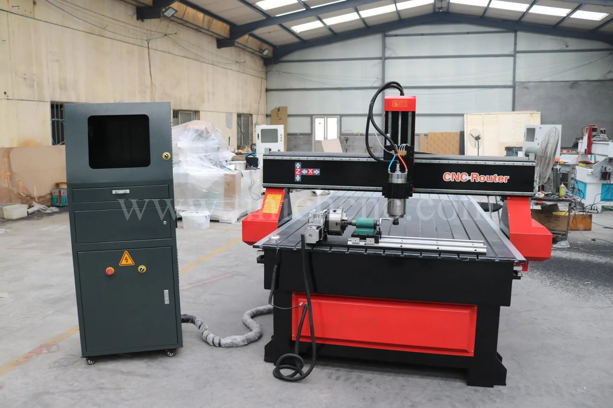 Factory supply 3d wood carving lathe carving cnc router machine price