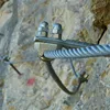 steel wire rope diameter 38mm wire lifting loop stainless steel wire cable keychain