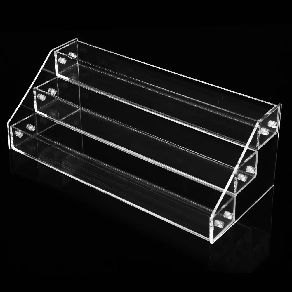 Hot Sale Clear Acrylic Makeup Mac Cosmetic Display Stand For Store ...