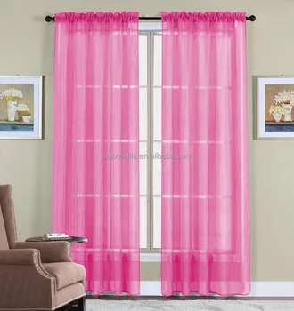 Beautiful Sheer Window Elegance Curtains Drape Panels Treatment 60