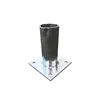 Customized Hot Dip Galvanized Sign Post Base For 60mm Post