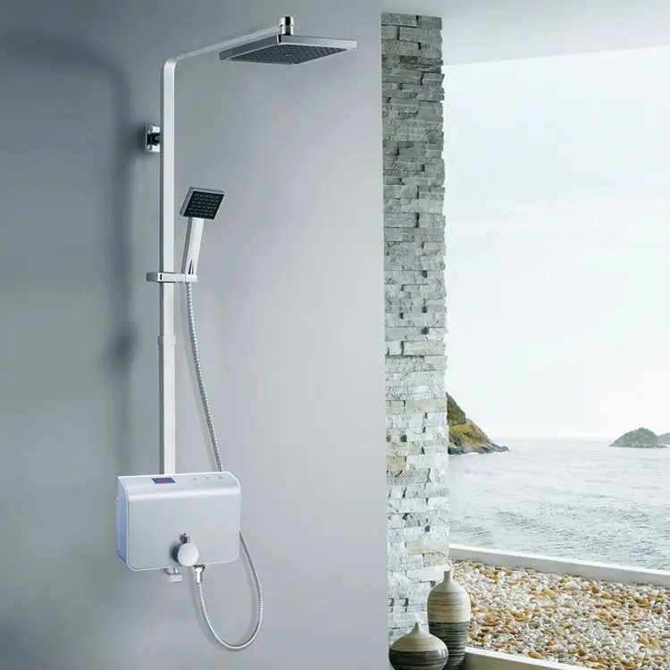 Twoway Water Mixer Temperature Control Panel Bathroom Shower Temp