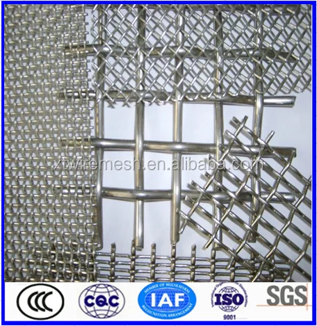  Pagar  kawat ss316l stainless  steel berkerut wire mesh 