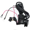 12" Weatherproof Dual USB Charging Socket with Hella / DIN / BMW Plug