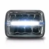 45W/25W 7 inch Led Rectangular Headlights Lamp for Jeep Wrangler YJ Cherokee Offroad Trucks