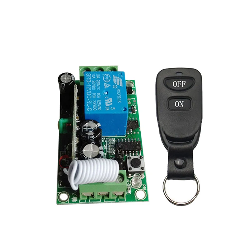 1//2//3//4 CH Radio Télécommande sans fil 1-4 Bouton Transmetteur 433//315 MHz EV1527