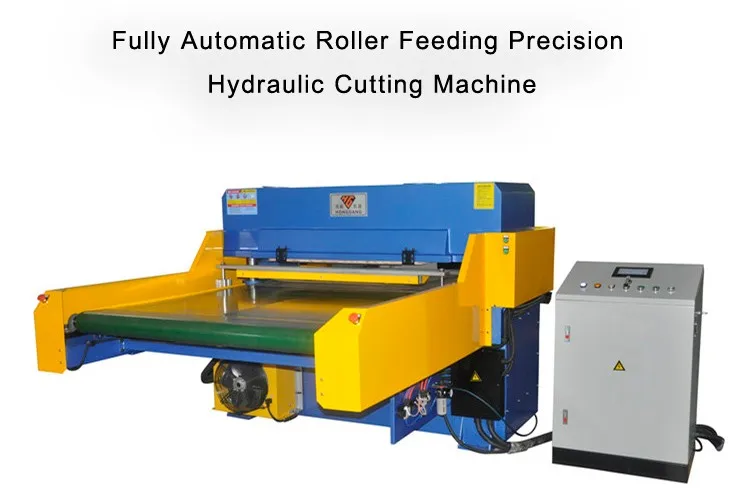 Automatic Sponge roller brush Hydraulic Die Cutting Machine