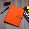 New design diary agent business card holder leather loose leaf notebook