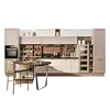 OPPEIN Chinese Imported Kitchens Chipboard Complete Shaker Kitchen Cabinets