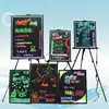 2017 hot sales hign quality various color neon light transparent acrylic LED writing board