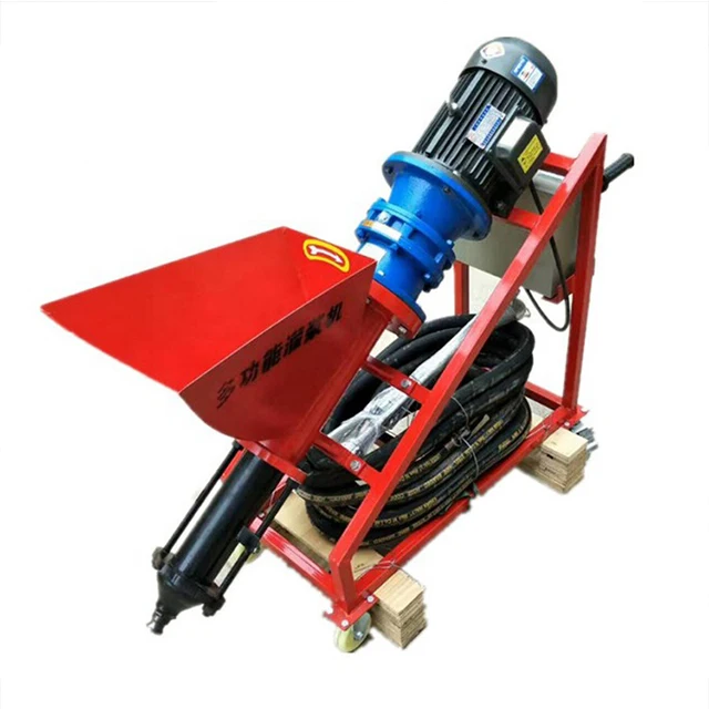 Cement Grouting Machine Combined With R-wrt Patented Coating Screw Pump ...