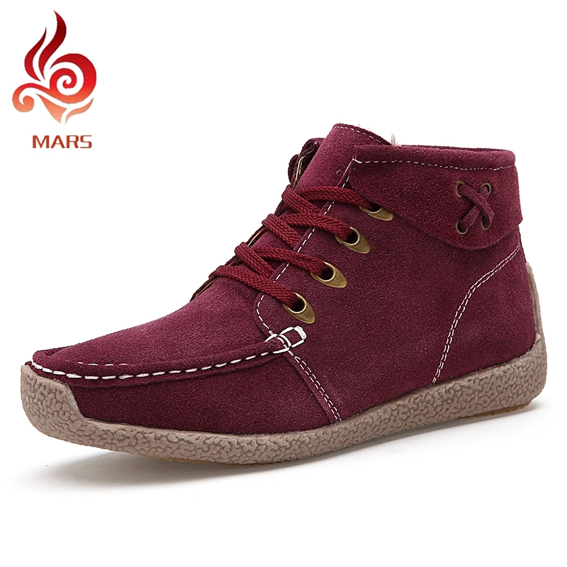 Casual Shoes Woman Boots Fashion Woman Winter Boots Suede