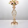 Flower Vases Table Centerpiece Tall Metal Candlestick For Wedding Candelabra