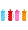 RYHX New Style Fancy Design Flexible Factory Directly Sale Folding Silicone Water Bottles