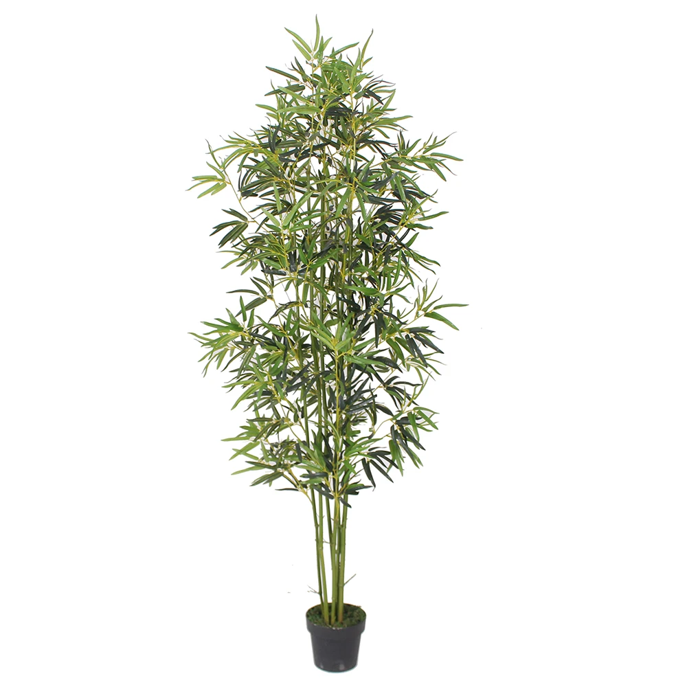Wholesale Home Decoration Plastic Artificial Lucky Bamboo Tree