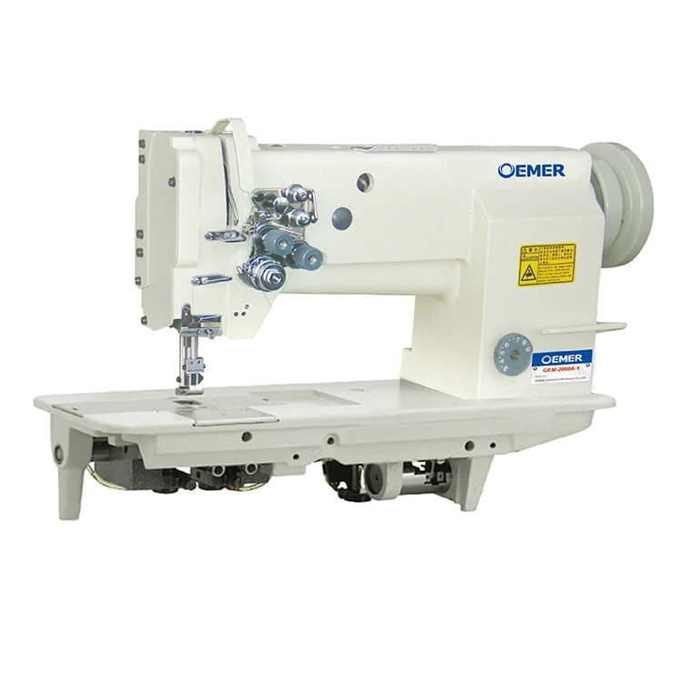 Leather Hand Stitching Single Needle Lockstitch Triple Feed Sewing