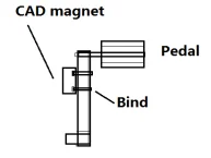 wireless mountain bike cycling computer electric cadence bicycle speed meter