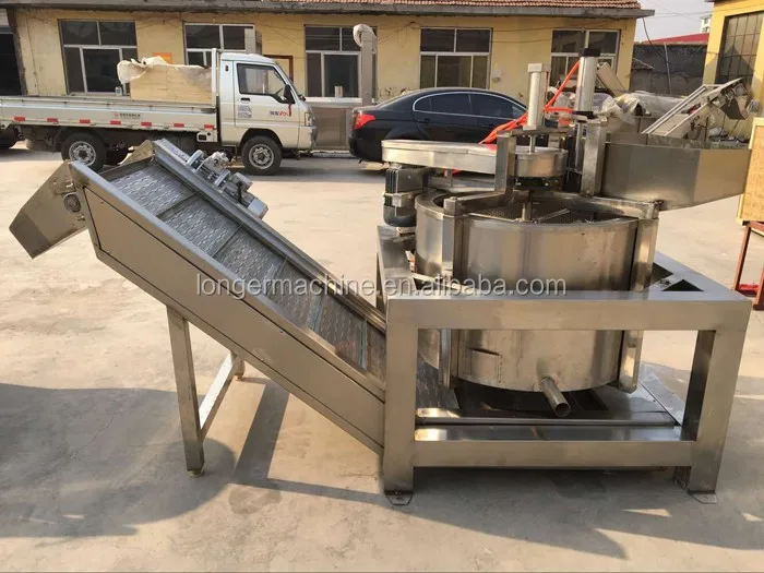 Stainless Steel Factory Price Crisp Finger Chips Frozen French Fries Frying Production Line Potato Chips Making Machine For Sale