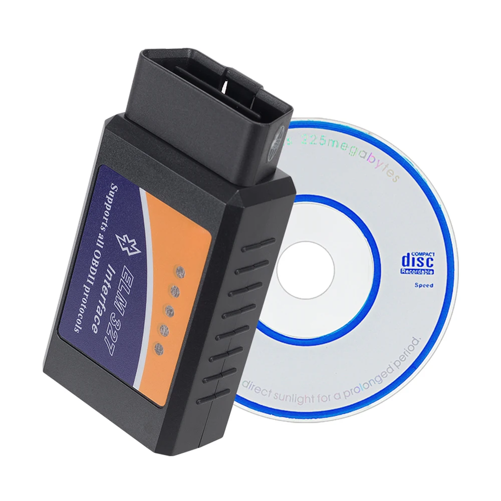 Newest Elm327 Obd2 Bluetooth V2.1 Interface Works On Android Torque Elm ...