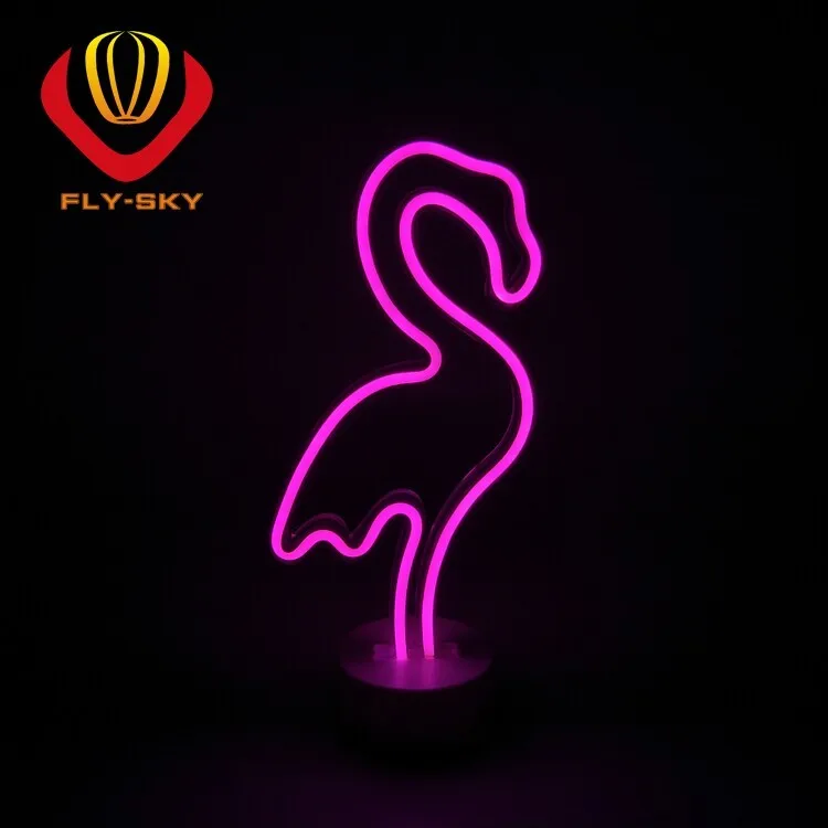 2019 New Led Flamingo Neon Sign Light And Flamingo Party Supplies For