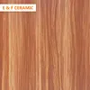 600 600mm good supplier high quality Brown textured wooden floor tile design kindergarten acid resistant light mahogany tiles