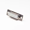 Cheap Inida Price RS232 Female Stamped Pin D-sub Connector 15p Hole Through