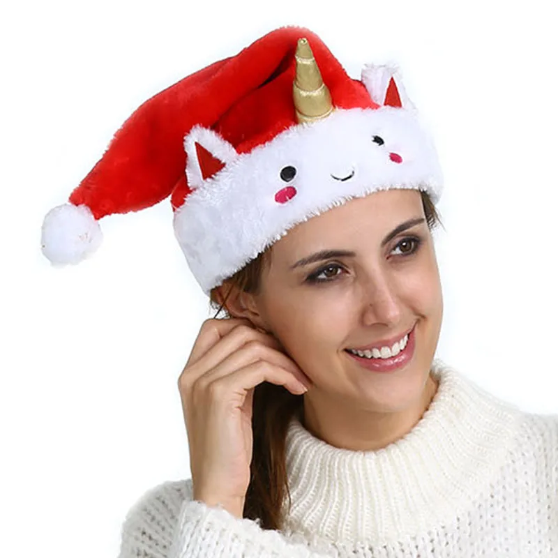 Unicorn Santa Hat (2)
