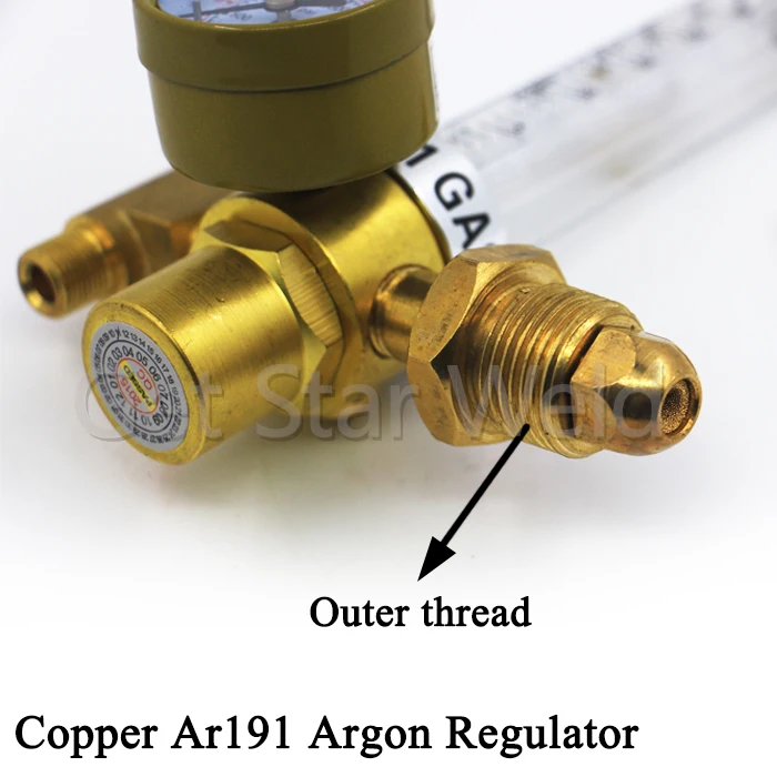 Outer Screw Type Argon Regulator/191 AR GAS Regulator/AR Gas regulator