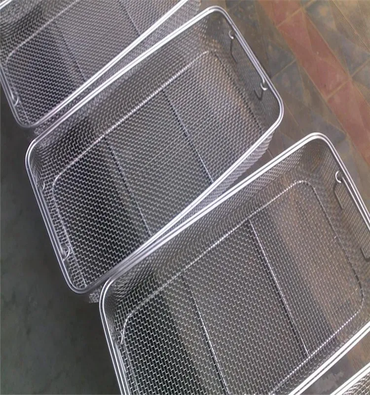 Stainless Steel Kitchen Cooking Wire Mesh Basket Buy Wire Mesh