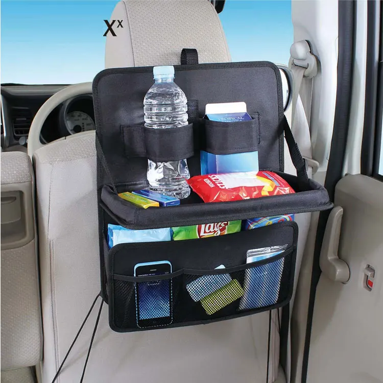 Wholesale Travel Organizer Car Back Seat Tray,Durable Hanging Backseat Folding Car Tray Buy