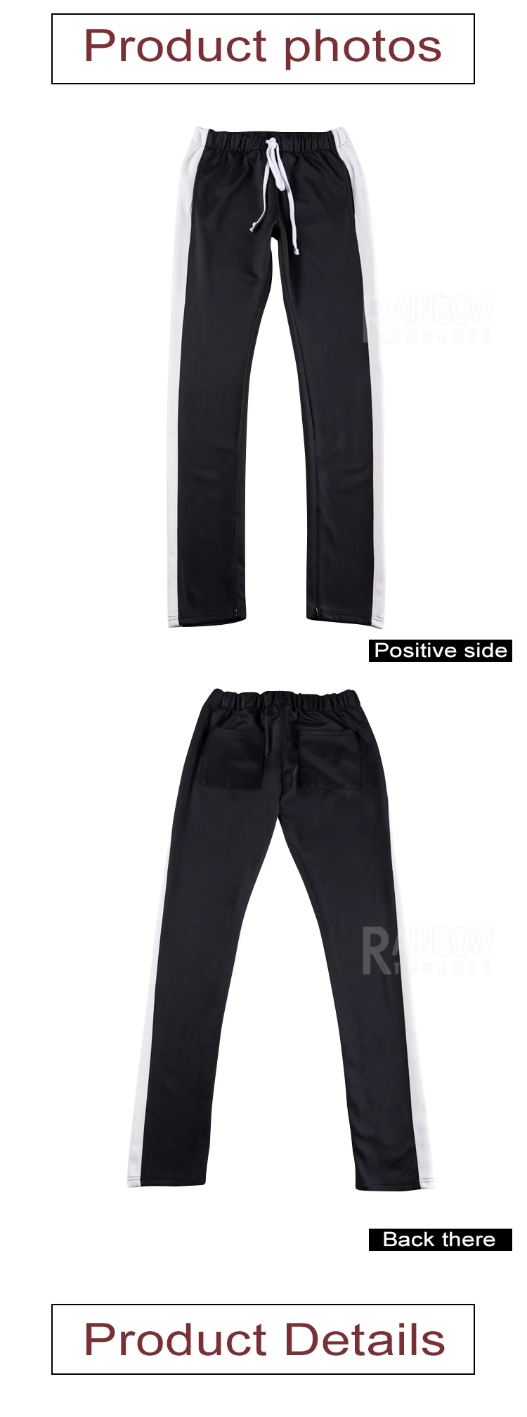 blank track pants wholesale