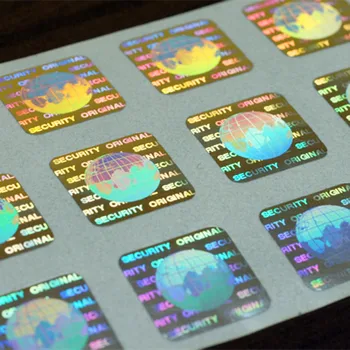 Hot Sale Custom  3d Hologram  Stickers  With 2d Barcode Buy 