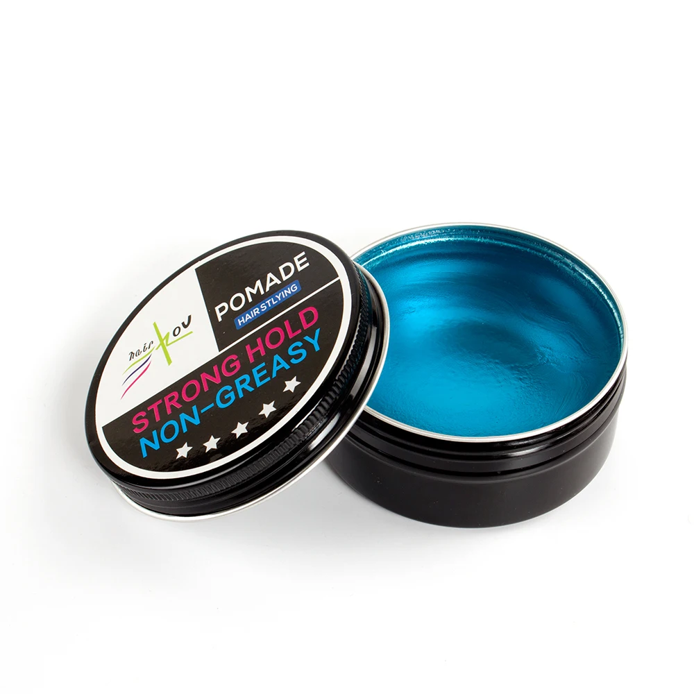 Famous Fashion Strong Hold Pomade Soluble Water Based Perfume Brand Pomade Colour Hair Wax For 4978