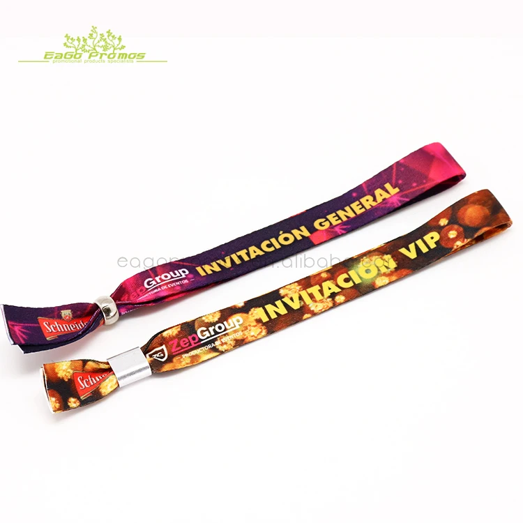 2024 2025 New Cheap Custom Sublimation Polyester Fabric Bracelet Blanks ...