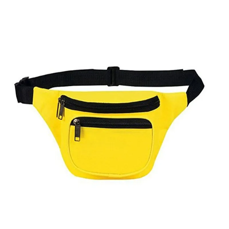 Oempromo adjustable waterproof polyester hiking fanny pack bag