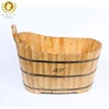 Bathtub for fat people Far infrared sauna capsule Wood tray Hot tub