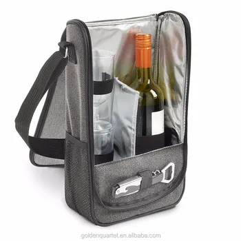 wine bottle cooler bag